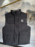 MLB New York Yankees Black Down Vest