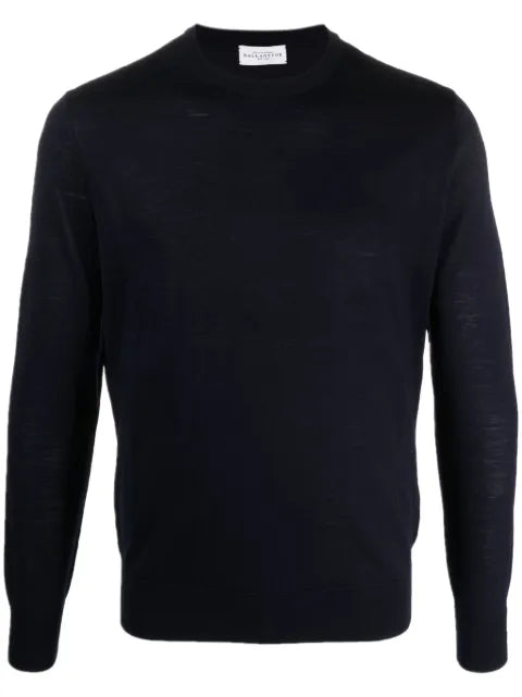 Ballantyne crew-neck wool jumper
