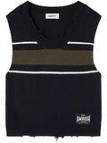 AMBUSH distressed wool vest