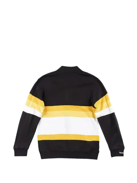 Mitchell & Ness NFL "Pittsburgh Steelers" stripe full-zip sweater