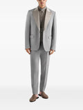 Dolce & Gabbana micro-rib tuxedo vest