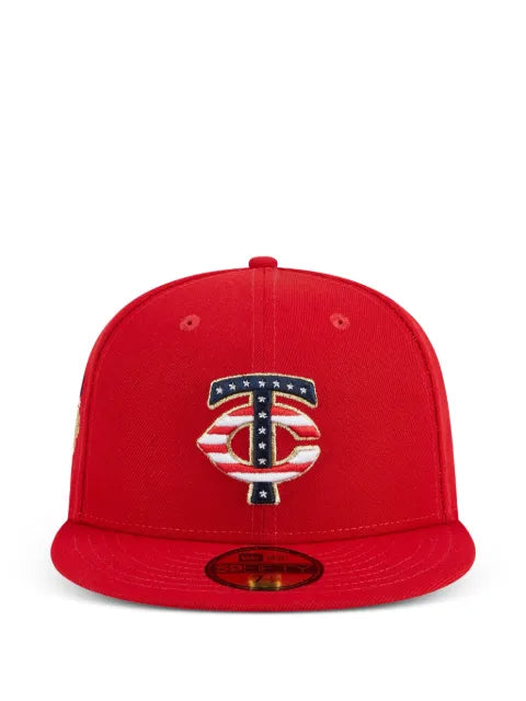 NEW ERA CAP embroidered 59FIFTY Minnesota Twins 4th of July baseball cap
