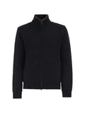 Herno zip-up textured-knit sweater
