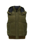 Balmain insulated quilted hooded vest