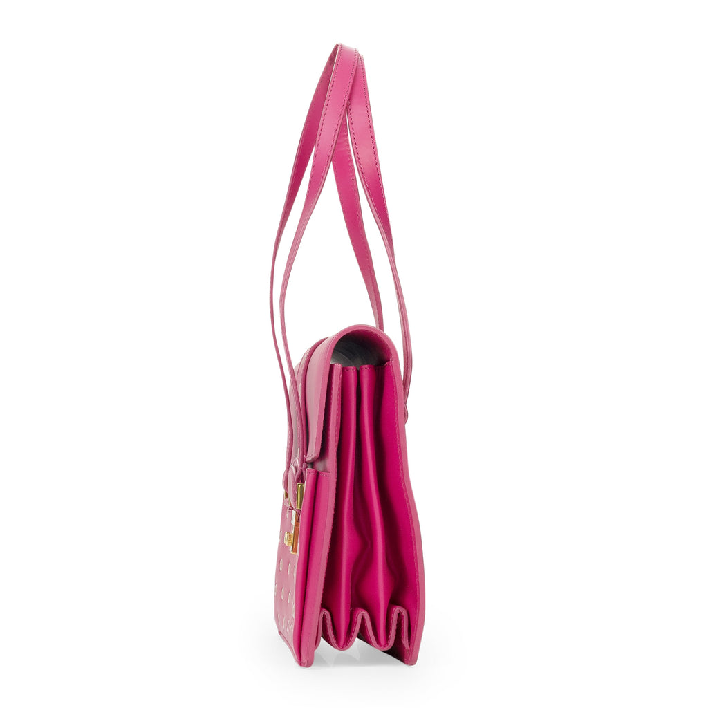 PINK DOUBLE SHOULDER BAG