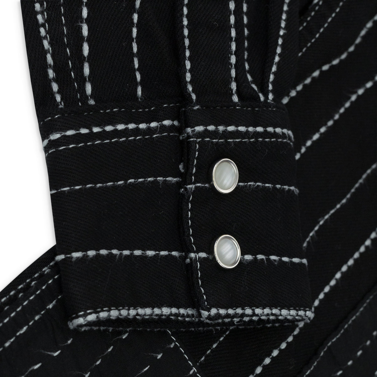 Black Levi's Overdyed Western Button-Up
