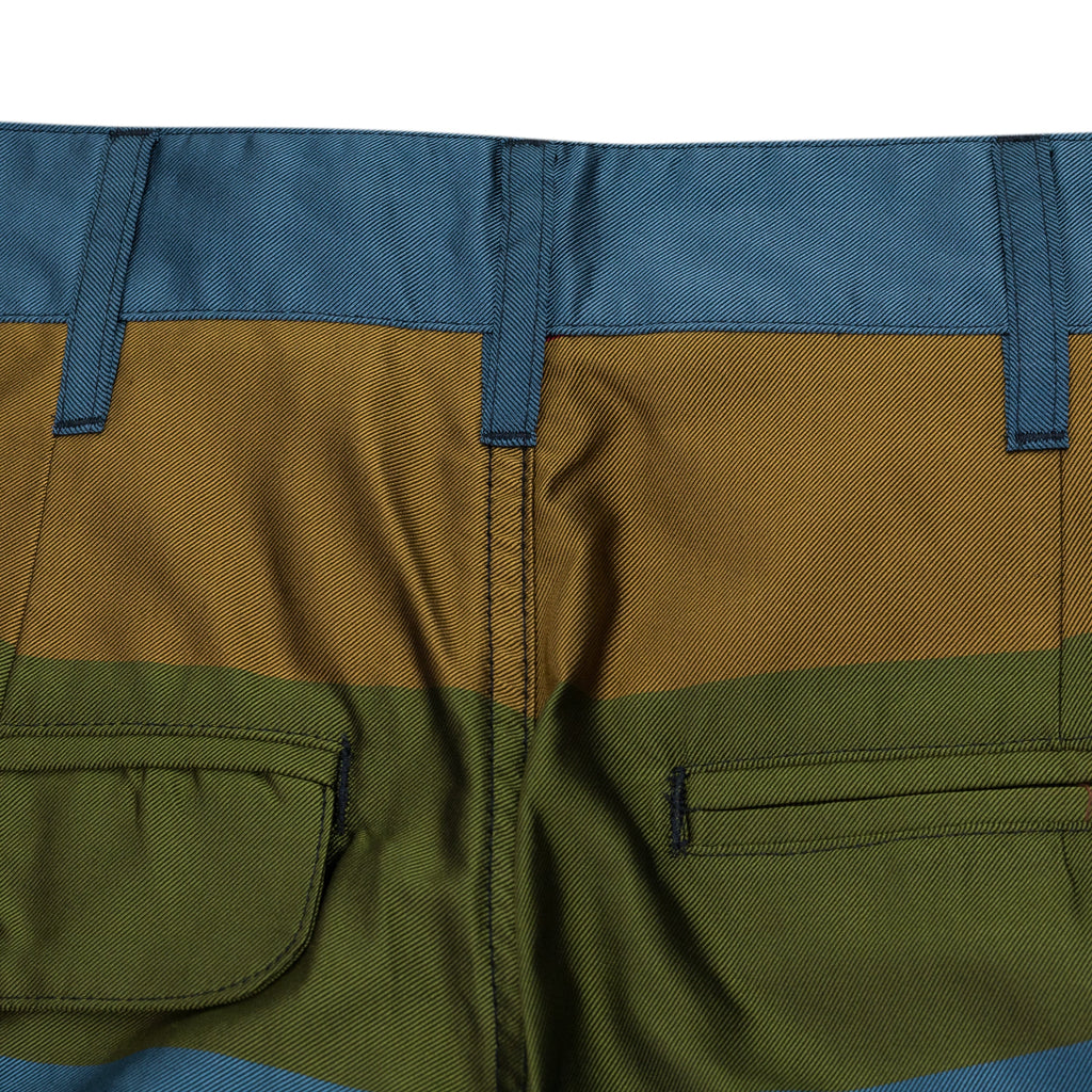 Multicolor Everyday Pant L.Stripe Twill Jacquard