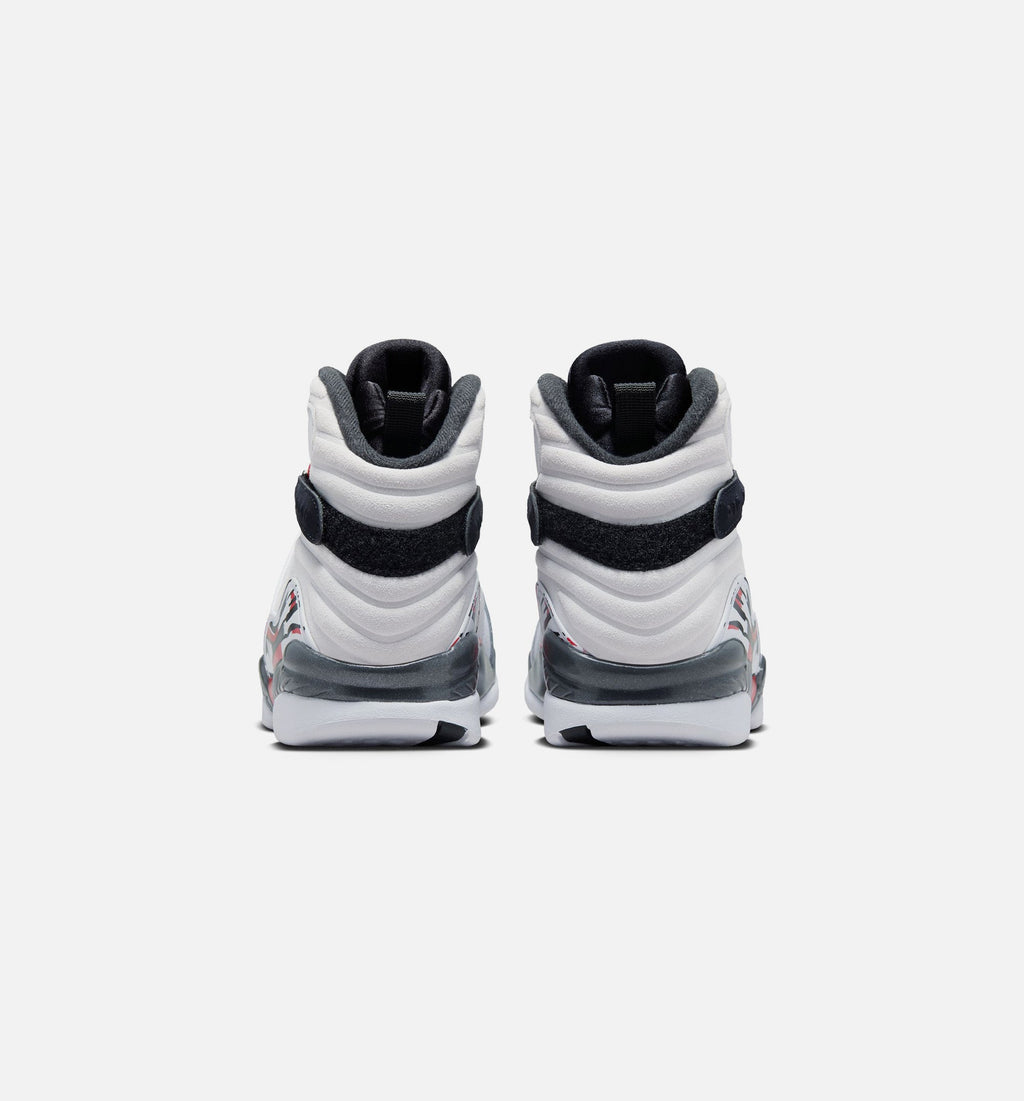 Air Jordan 8 Retro "White and True Red" Men's Shoe – White/Black/True Red