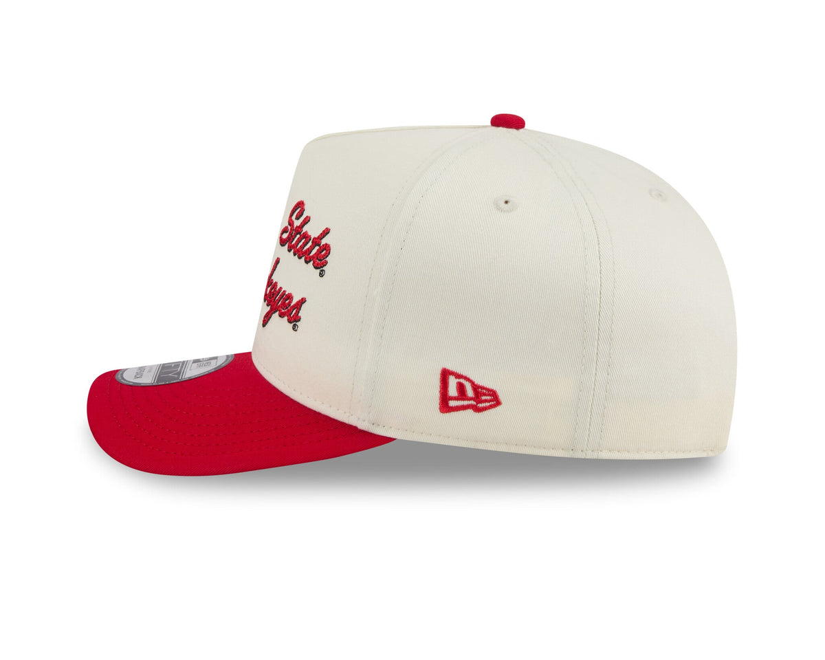 New Era 950 A-Frame Ohio State Buckeyes Chainstich Snapback Hat