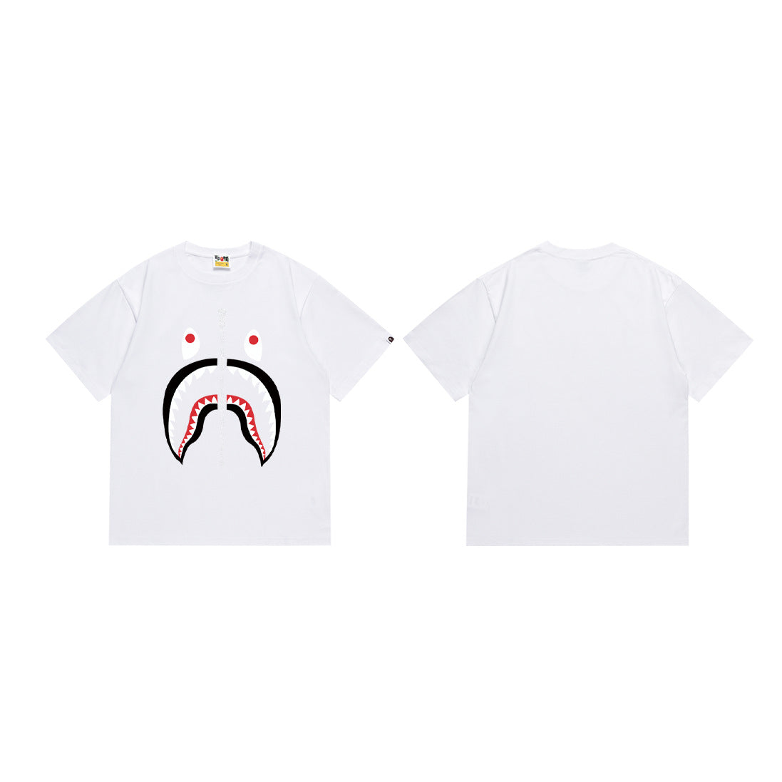 Bape Camo Ape‑Head Graphic Oversized Tee Streetwear Unisex