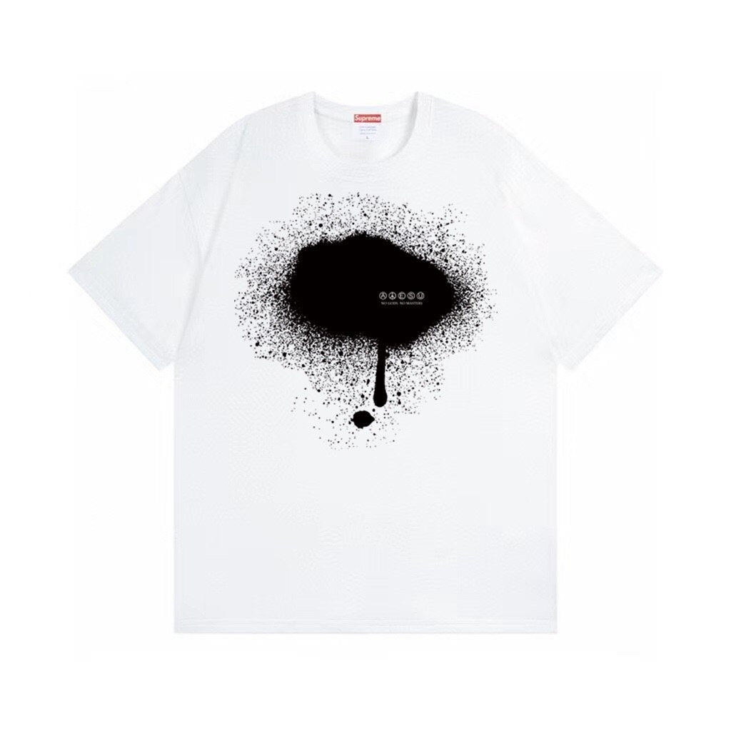 Supreme Paint-Drip Graphic T-Shirt