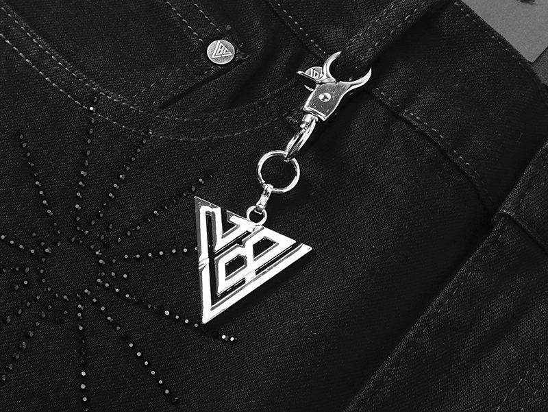 VALABASAS Black Starburst Embellished Jeans