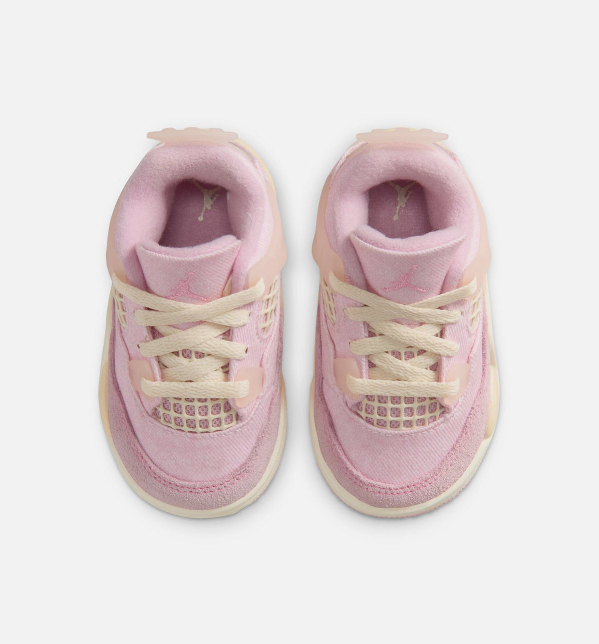 Air Jordan 4 Retro Pink Pearl And Iced Carmine Infant/Toddler Shoes - Iced Carmine Coconut Milk Anthracite