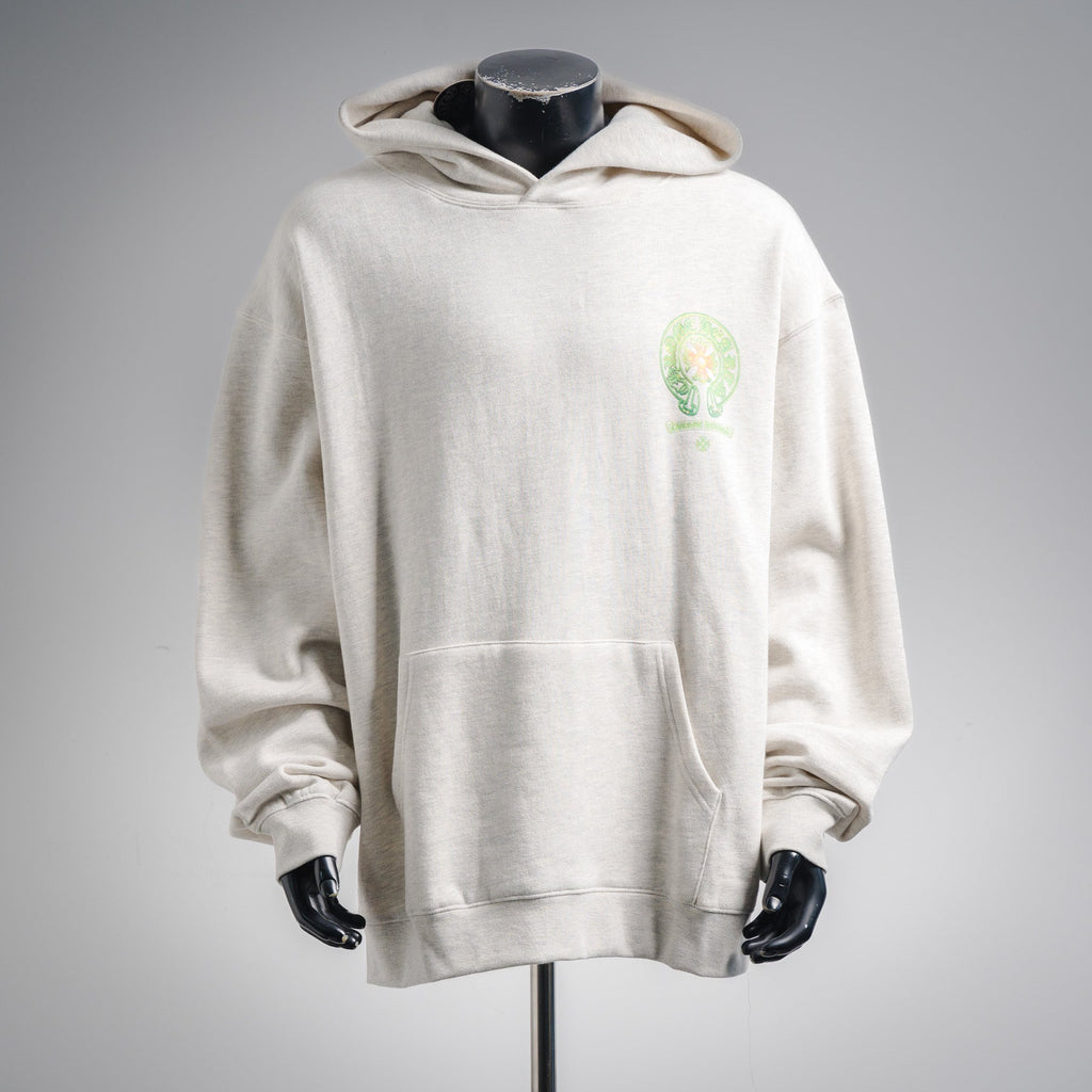 Chrome Hearts 25FW Horseshoe Hoodie Green White