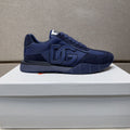 Dolce & Gabbana Navy Logo Low-Top Sneakers
