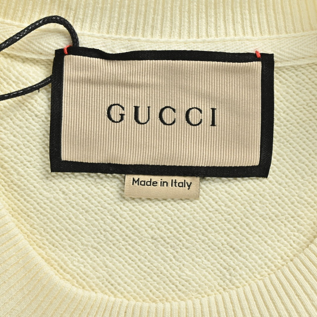 Gucci Whimsical Cartoon Aviator Dog Series Crewneck Sweatshirt